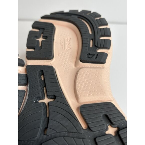 Brooks Ghost 14 Womens 7 B Black Pink Cushion Neutral Running Shoes 1203561B026 - Picture 14 of 16